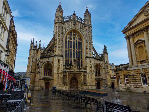Die Kathedrale von Bath Kathedrale von Bath ausflug southampton kreuzfahrt