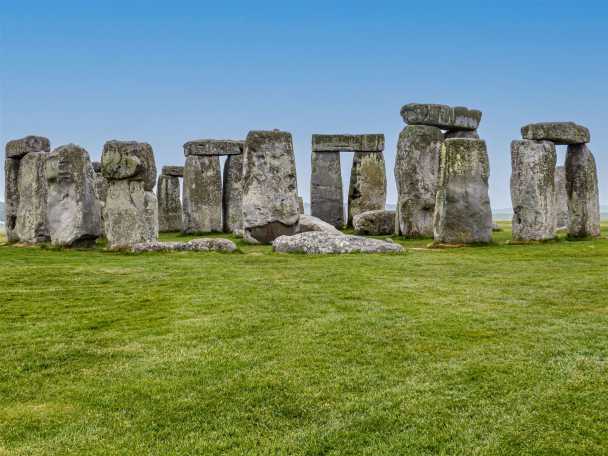 Blick auf Stonehenge Stonehenge ausflug southampton kreuzfahrt