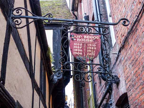 Das God Begot House in Winchester ist das älteste Haus der Stadt god begot house ausflug southampton kreuzfahrt winchester